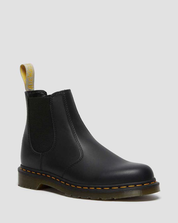 Dr Martens Chelsea Boots Dame Svart Vegan 2976 Felix 9584KHXDR